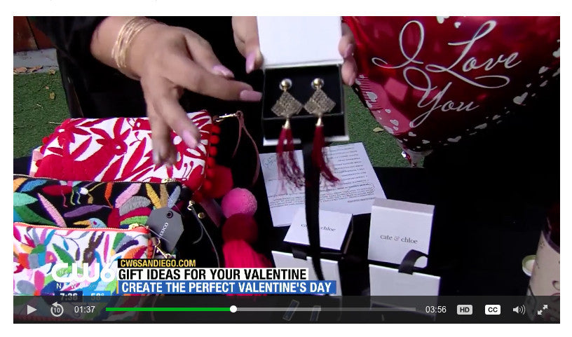 Cate & Chloe Be Bold Collection featured on CW6 San Diego!