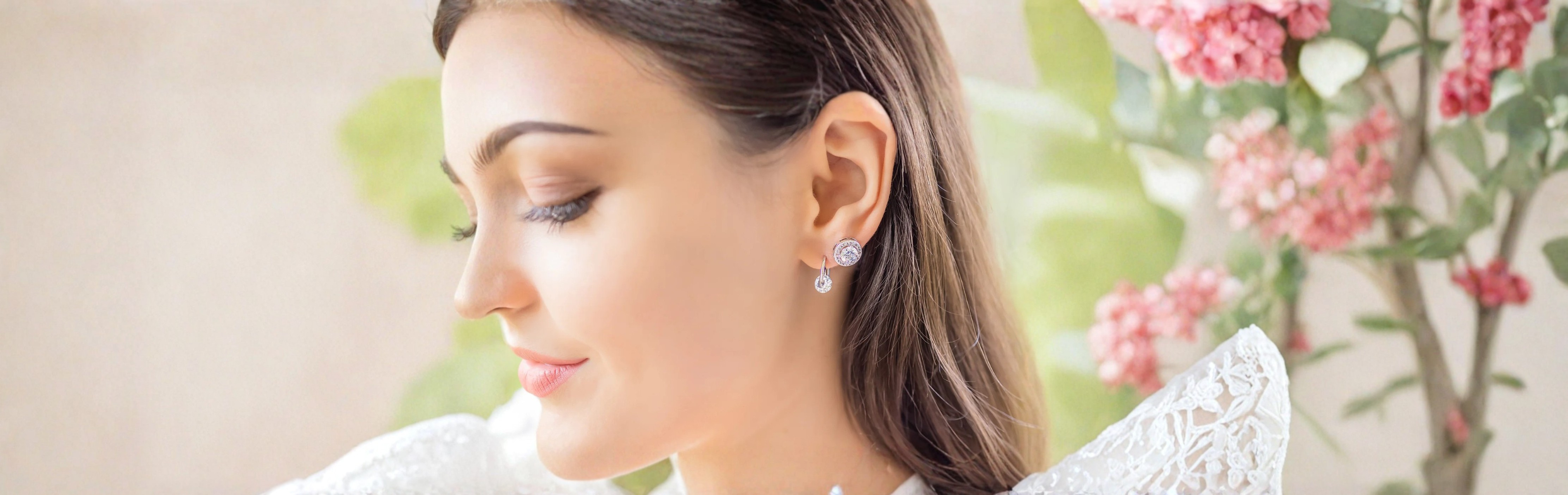 Glamorous Blythe Necklace in shimmering silver with sparkling crystal accents, perfect for dazzling everyday elegance