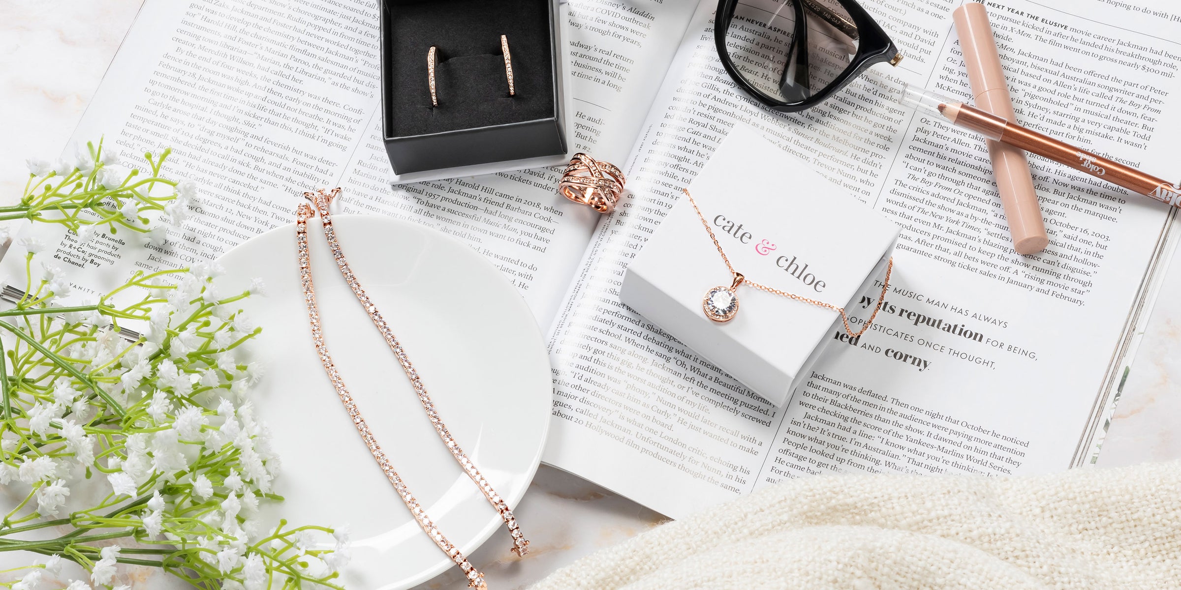 Rose Gold Jewelry – & Cate Chloe