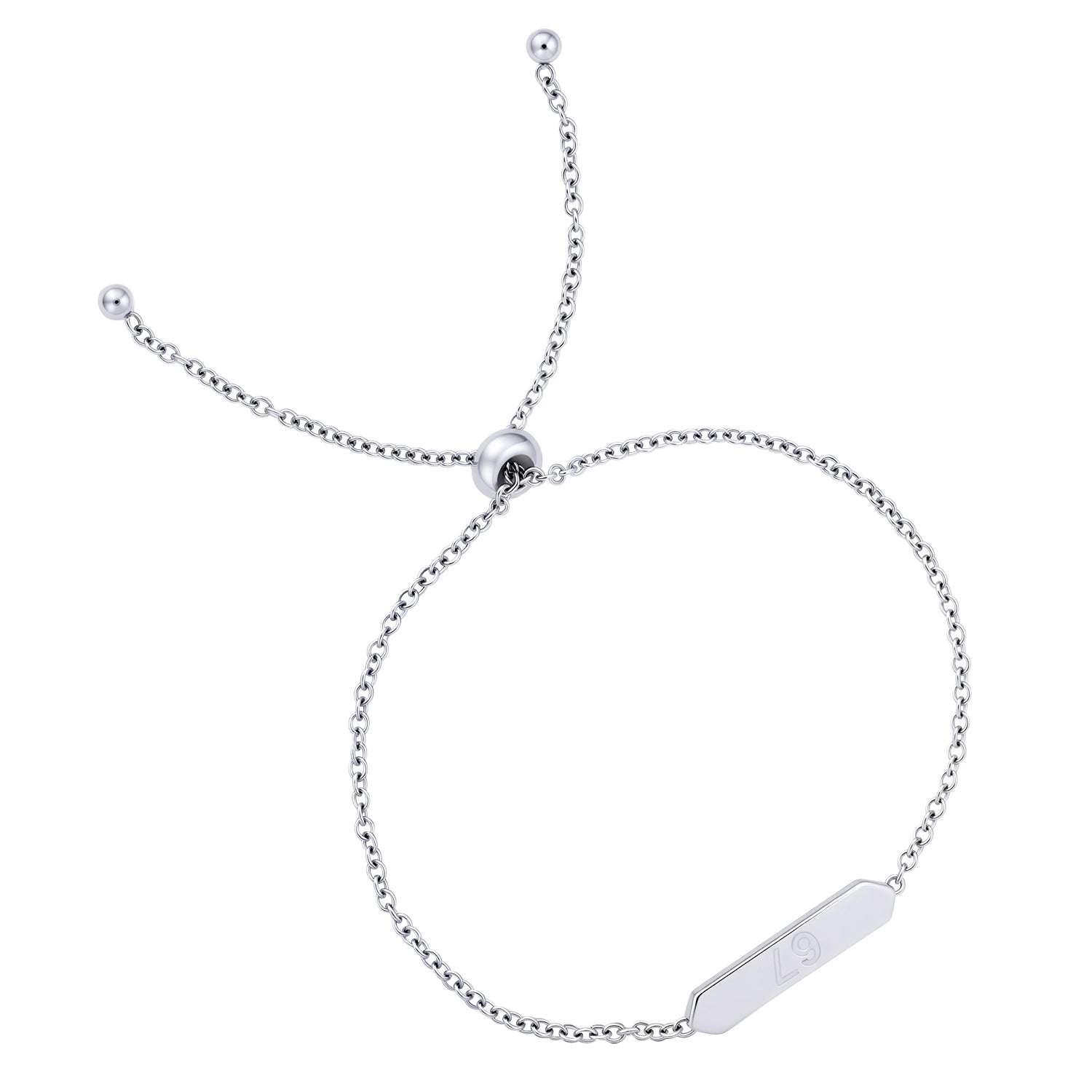 Kathryn 18k White Gold Plated 67 Bracelet for Women