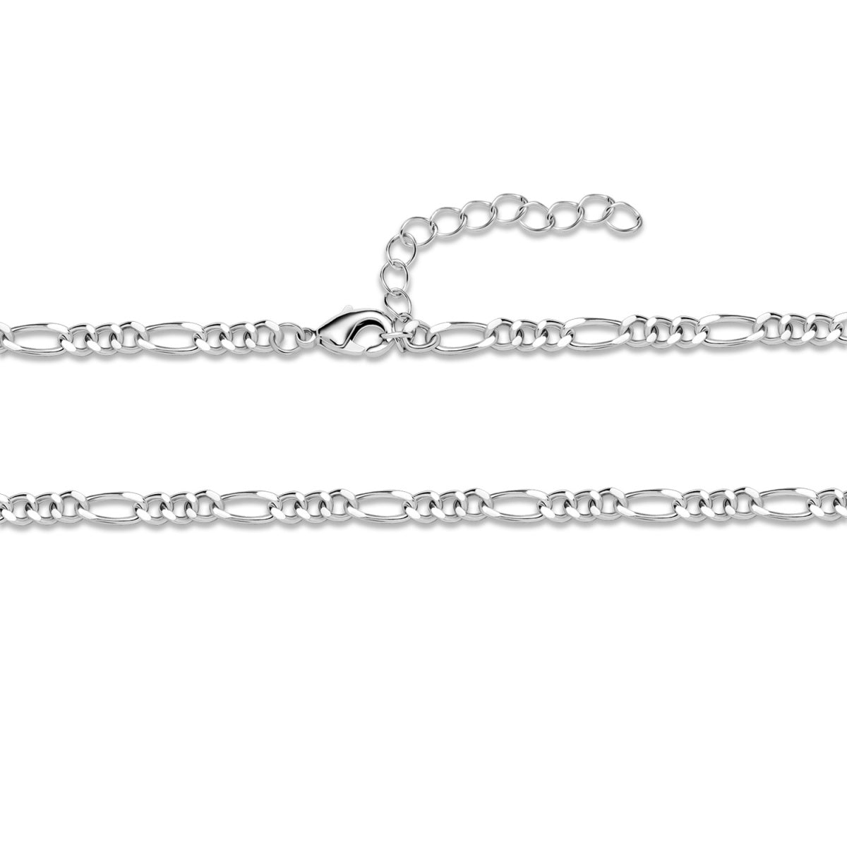 Lainey 18k White Gold Plated Stacking Necklace Chain