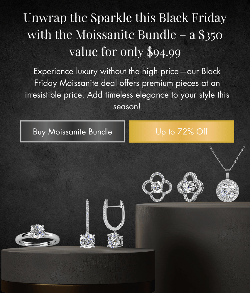 Moissanite black friday discount