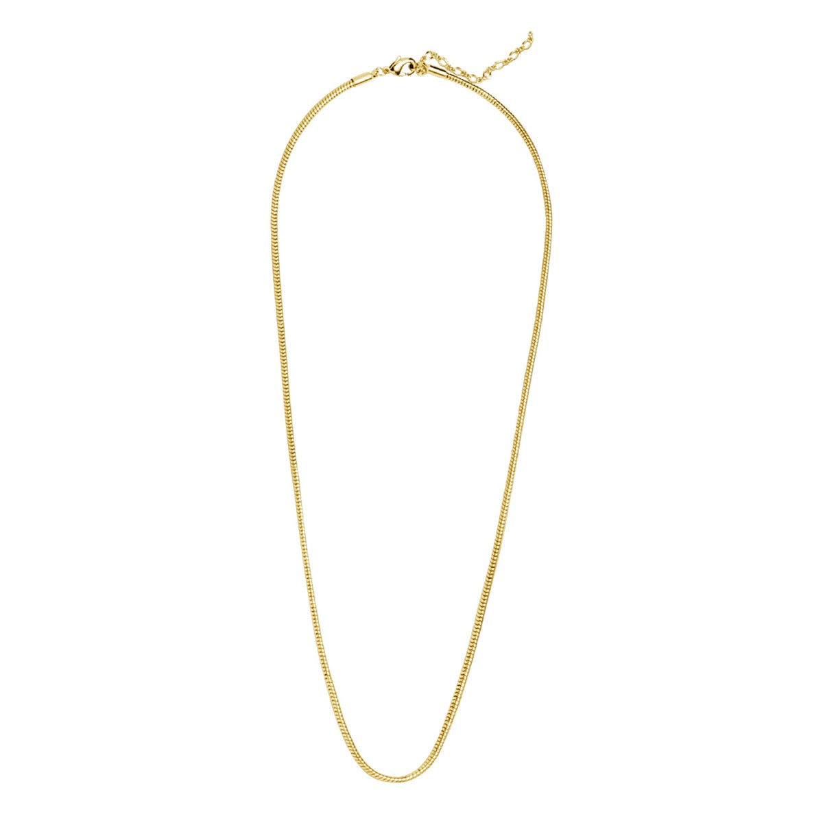 Peyton 18k White Gold Plated Stacking Necklace Chain