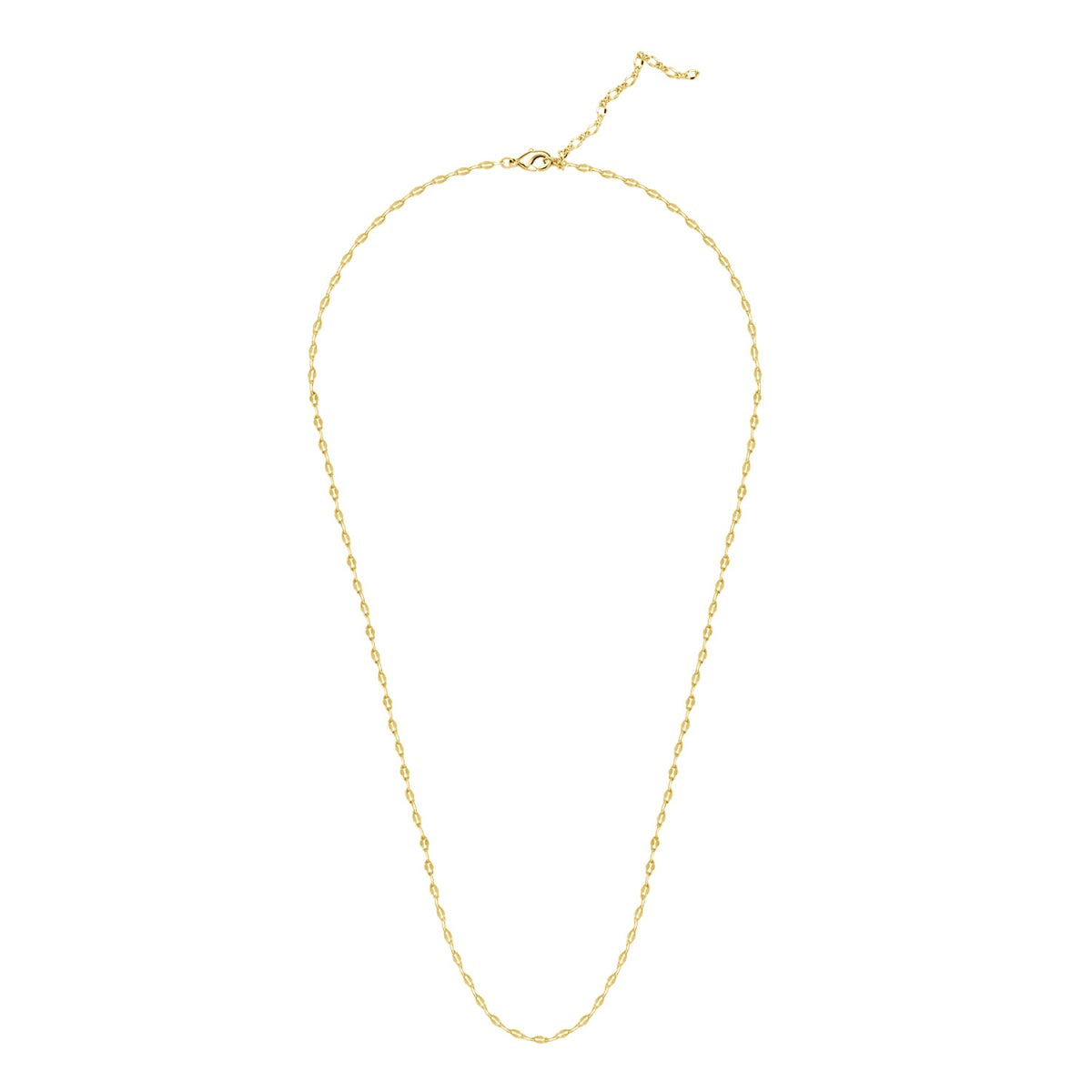 Raegan 18k White Gold Plated Stacking Necklace Chain