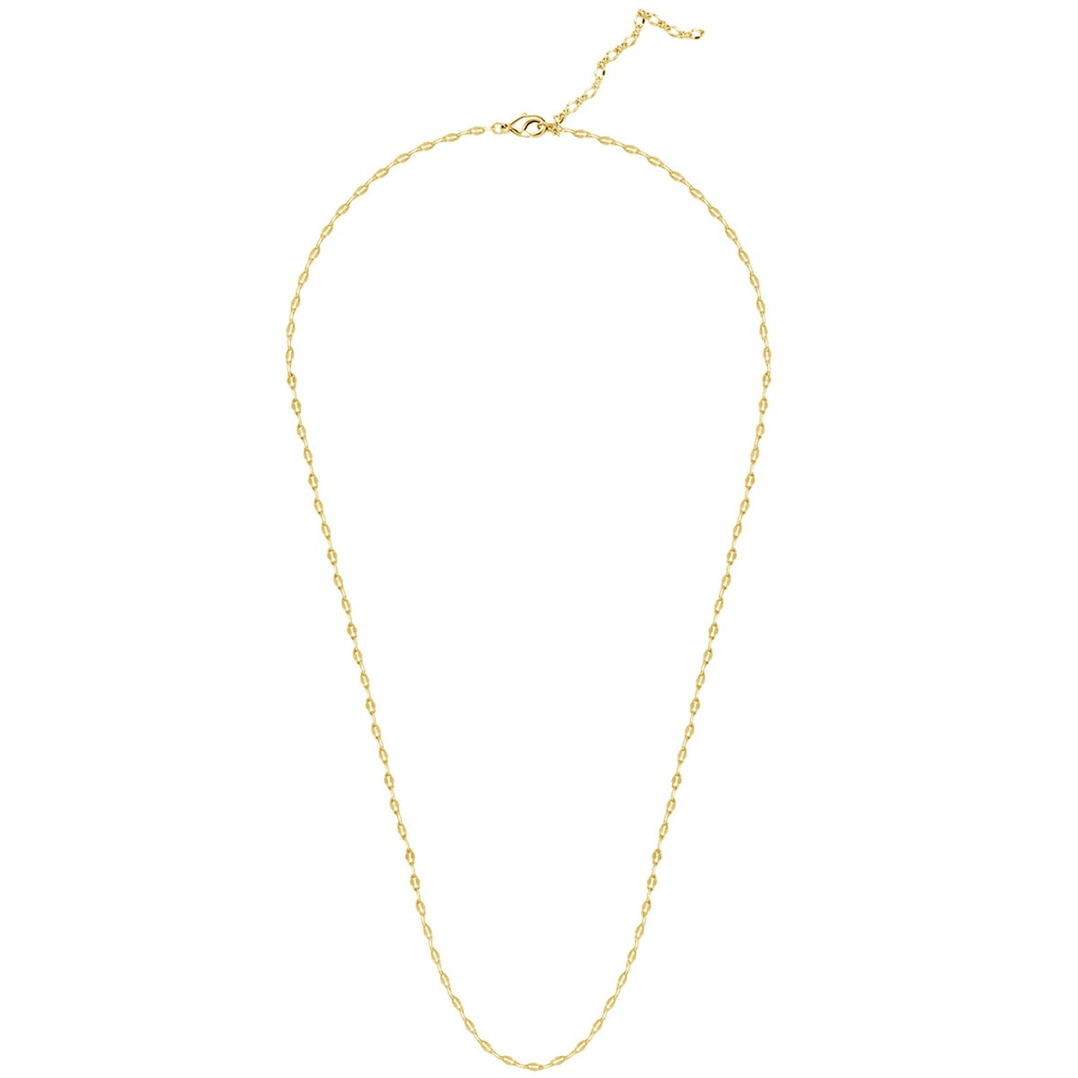 Raegan 18k White Gold Plated Stacking Necklace Chain