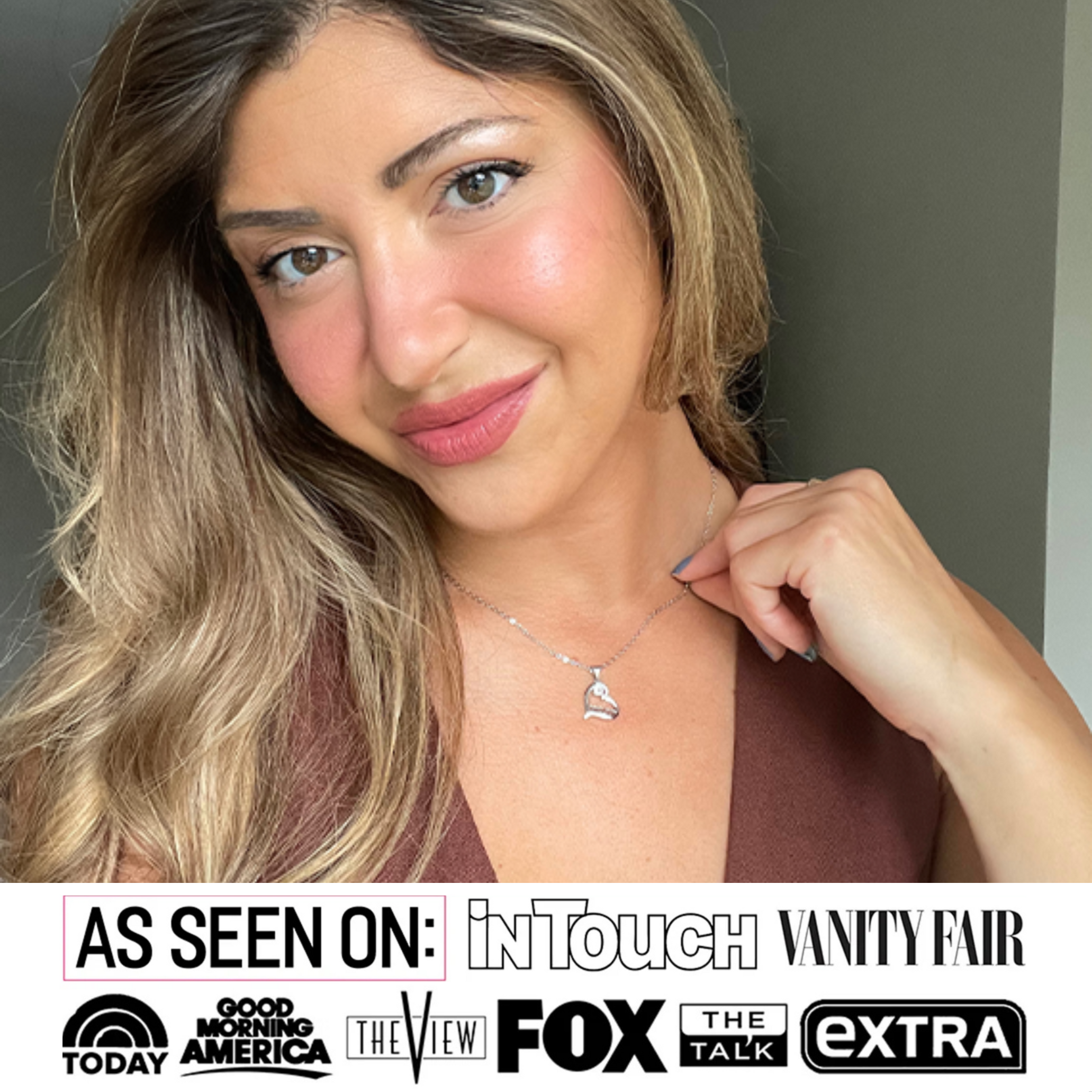 Mom 18k White Gold Plated Necklaces with Swarovski Crystals and Message Card