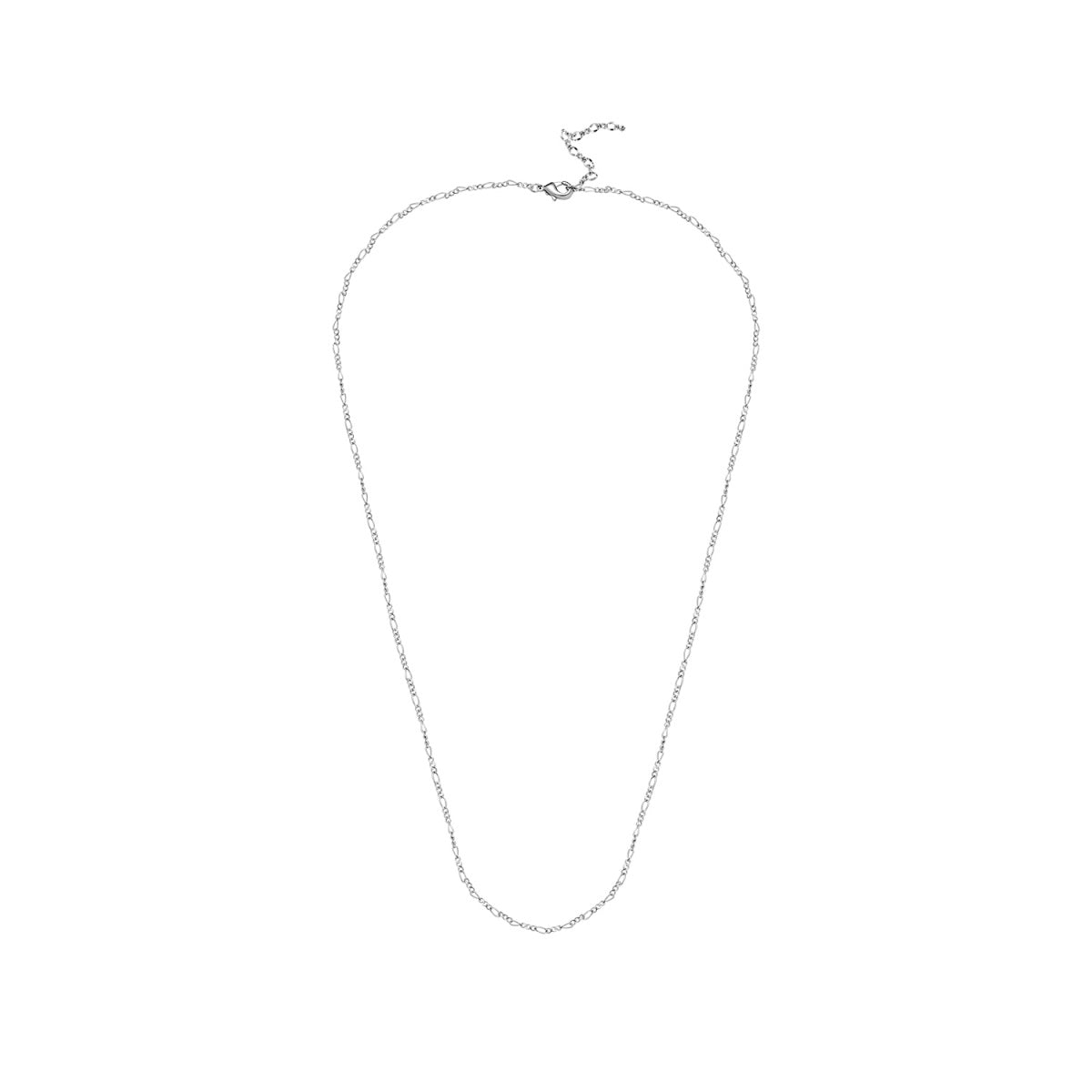 Victoria 18k White Gold Plated Stacking Necklace Chain