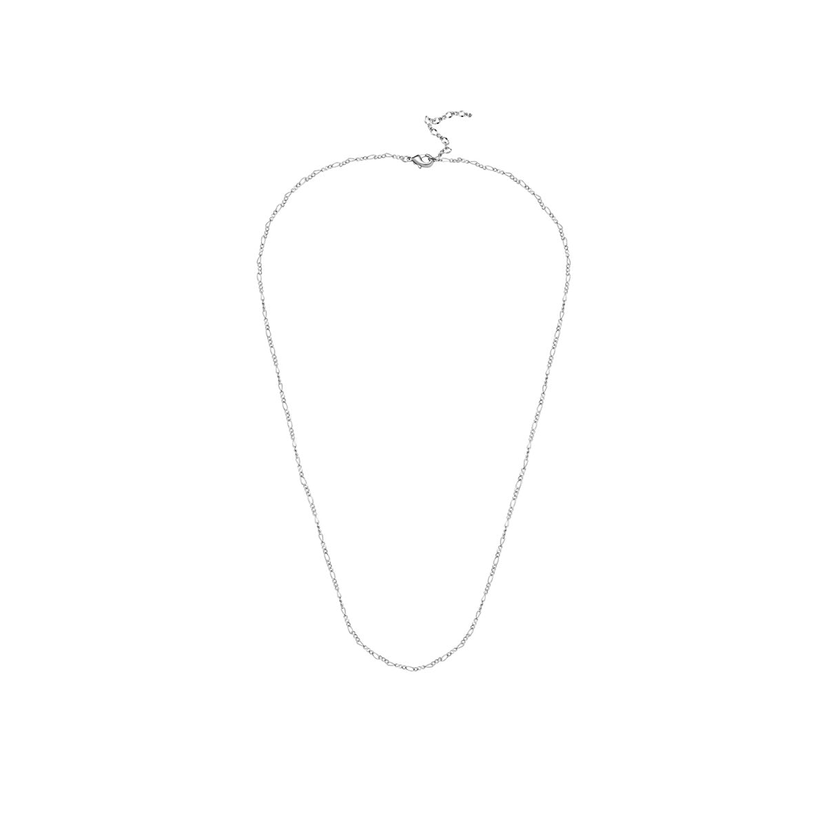 Victoria 18k White Gold Plated Stacking Necklace Chain
