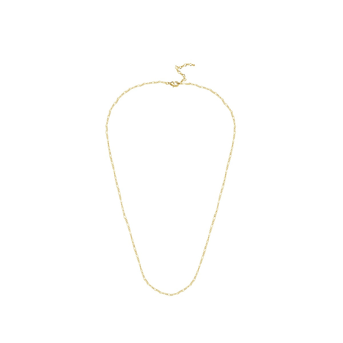 Victoria 18k White Gold Plated Stacking Necklace Chain