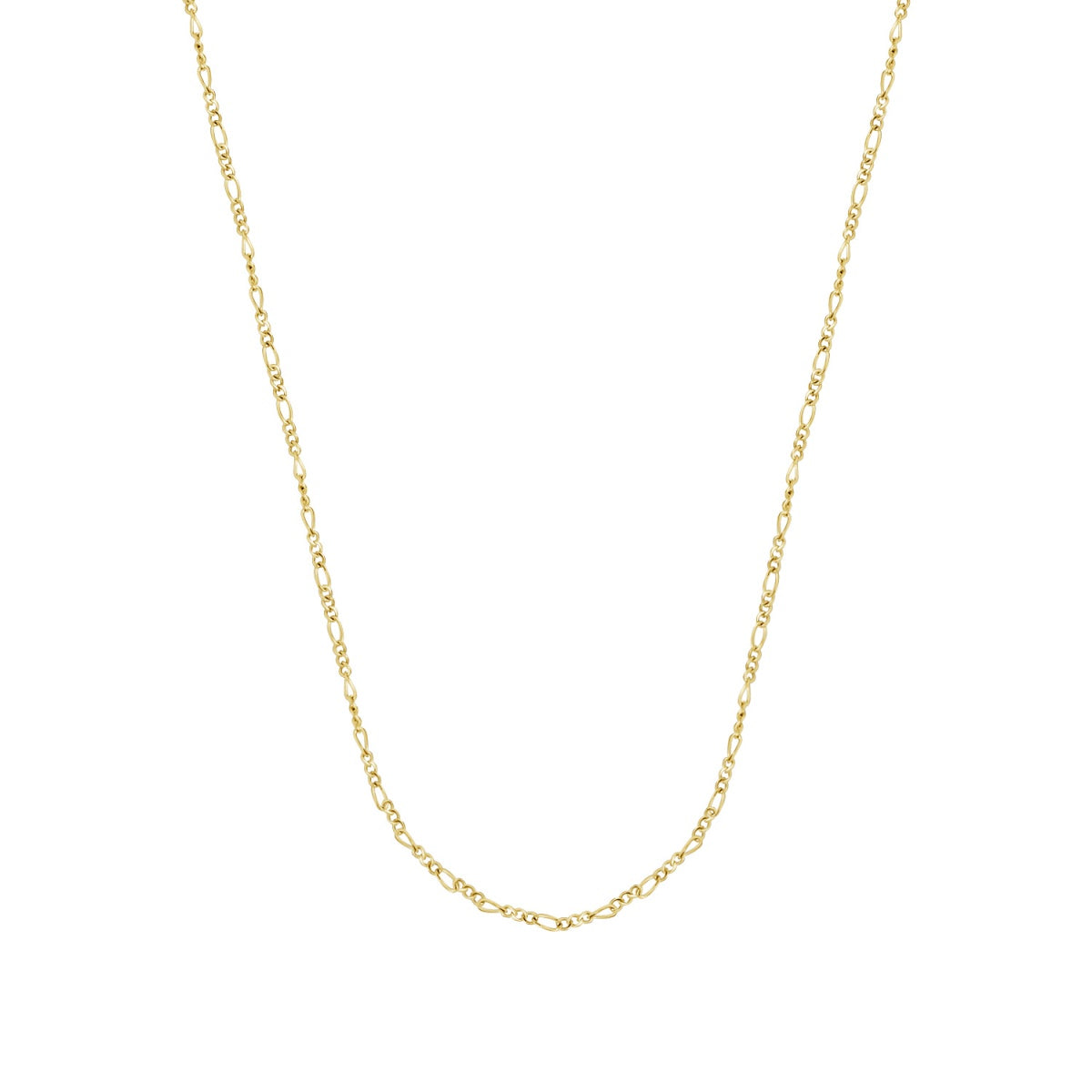 Victoria 18k White Gold Plated Stacking Necklace Chain