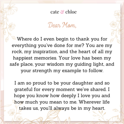 Dear Mom