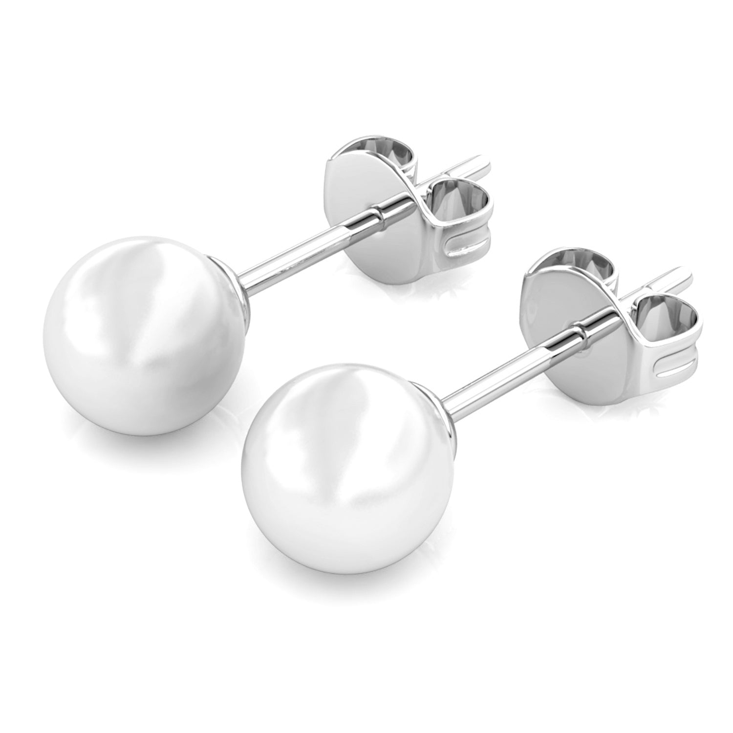 Cheyanne, Vivienne, Sasha 18k White Gold Plated Earring Stacking Set