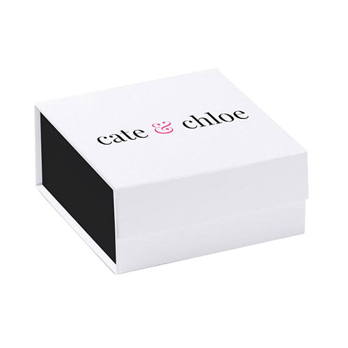 Adeline 18K White Gold Swarovski Bracelet | Cate & Chloe