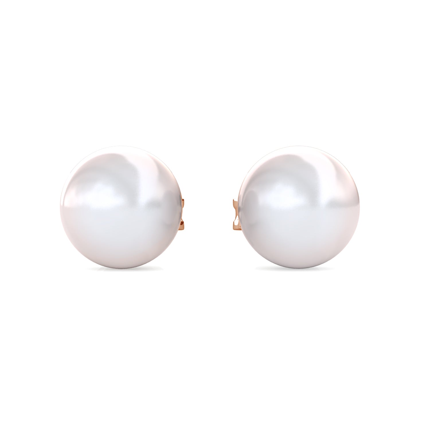 Vivienne “Brave” 18k Gold Plated Pearl Stud Earrings